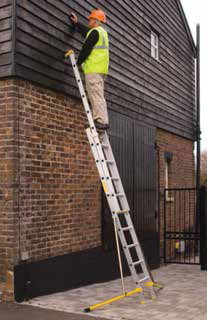 Ladders should be used safely